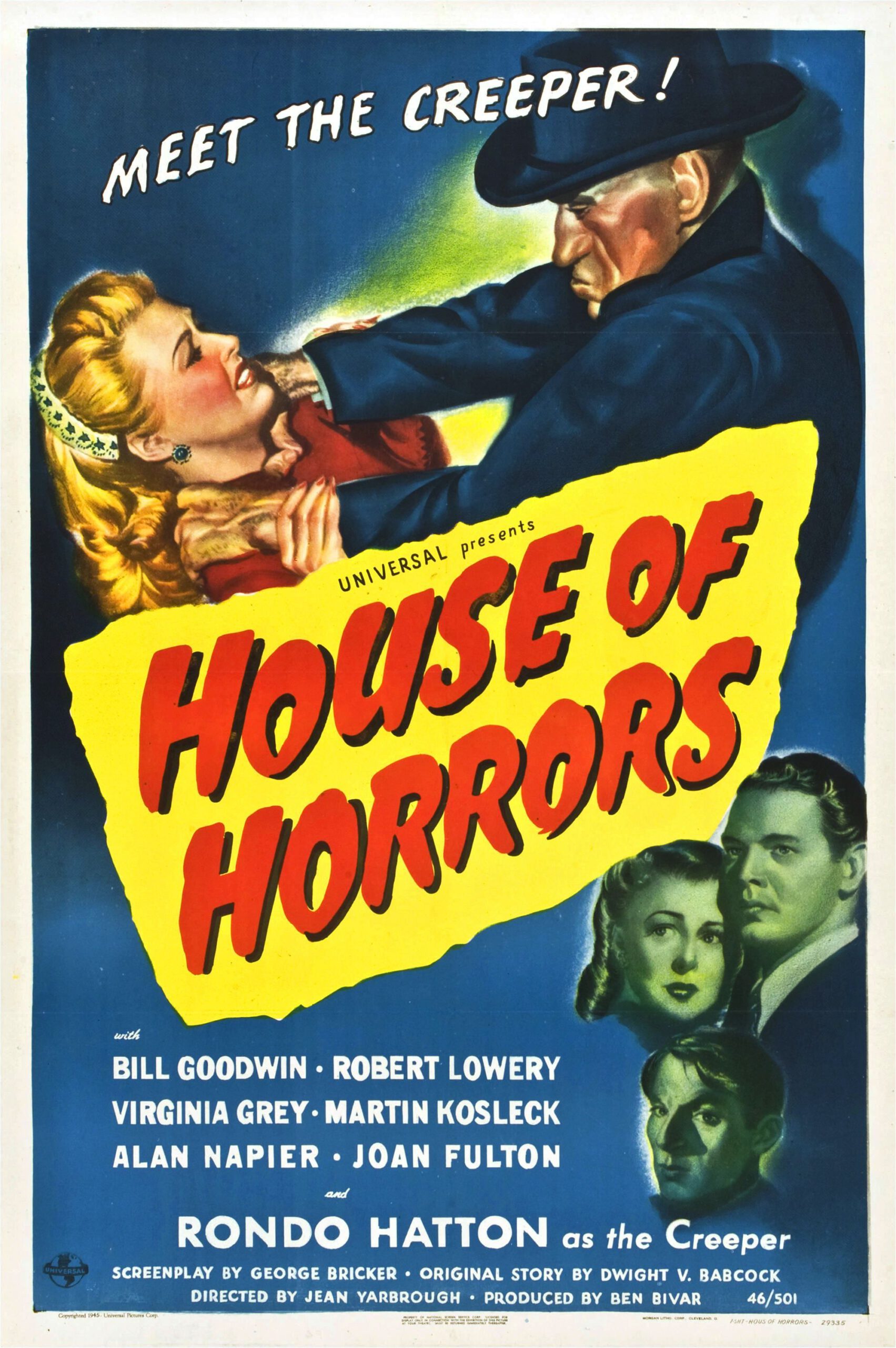 ดูหนังออนไลน์ฟรี House of Horrors (1946)